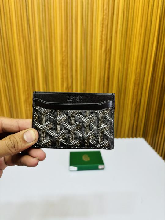 16 GOYARD COFFE  CARD HOLDER WALLET