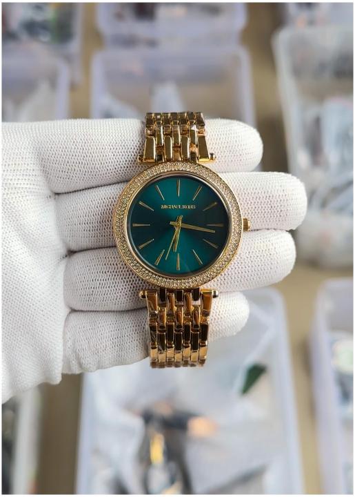 Michael_Kors Darci Gold-Green