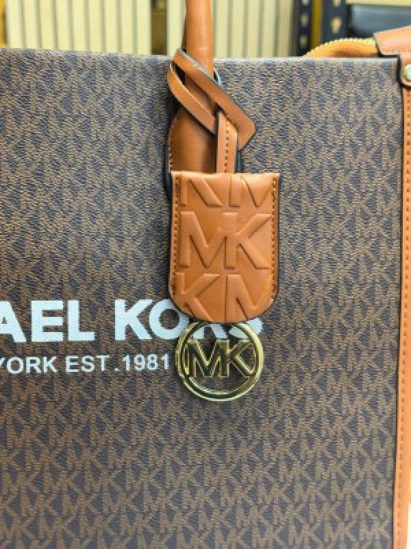 Michael_Kors Mirella Tote Bag With Dust Bag Including Card (Brown)