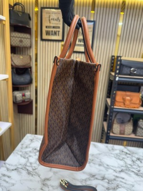 Michael_Kors Mirella Tote Bag With Dust Bag Including Card (Brown)