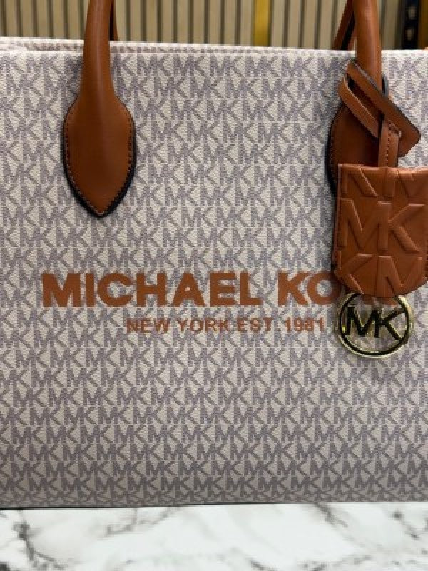 Michael_Kors Mirella Tote Bag With Dust Bag Including Card (Beige)