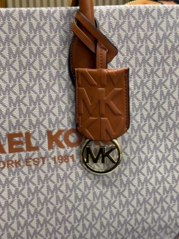 Michael_Kors Mirella Tote Bag With Dust Bag Including Card (Beige)